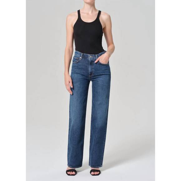 AGOLDE Denim - NEW AGOLDE harper mid rise straight jeans in tempo